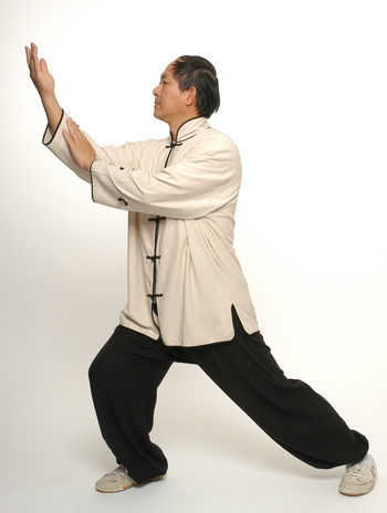 Dr. Yang performing Taijiquan