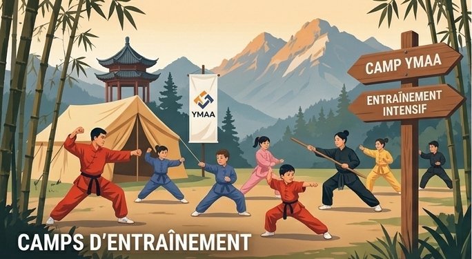 Camps d'entraînement intensifs YMAA France : Kung Fu, Taijiquan et Qigong